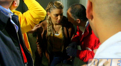 אוהדת מסכנה שרצתה לראות כדורגל, הזדקקה לטיפול רפואי (יניב גונן)