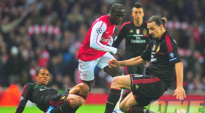 עמנואלסון ואיברהימוביץ´ מתקשים מול סאניה (GettyImages) עמנואלסון ואיברהימוביץ´ מתקשים מול סאניה (GettyImages)