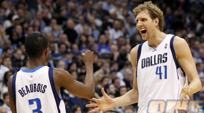 דירק נוביצקי ורודריגה בוביס בטירוף (רויטרס)