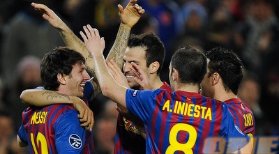 מסי והחברים. יוכלו לצמק את הפער לשלוש (GettyImages)