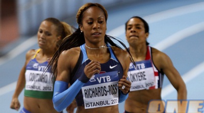 סניה ריצ´רדס-רוס מקדימה את הרצות במוקדמות ה-400 (רויטרס)