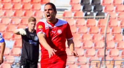 אסולין כועס אחרי פסילת השער (יניב גונן)