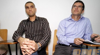 מנשה משיח ויריב טפר. השופט: &qout;הרגשתי את אביחי תופס אותי מאחורה&qout; (יוסי ציפקיס)