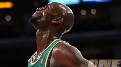 גארנט. התעלה דווקא מול לאב (GettyImages)