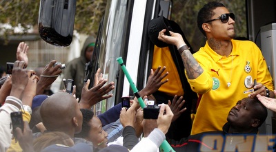 קווין פרינס בואטנג מככב במונדיאל (רויטרס) קווין פרינס בואטנג מככב במונדיאל (רויטרס)