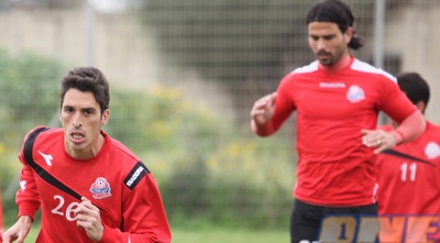 גולן חרמון ויוסי דורה באימון (עמית מצפה)