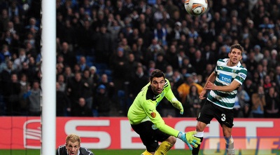 הכדור של ג´ו הארט כמעט נכנס (GettyImages)