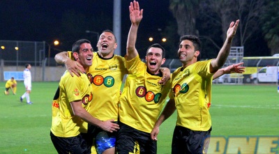 עזרא, ראובן, סבע ובן הרוש חוגגים (יניב גונן)