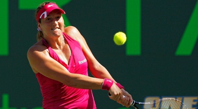 פאר במהלך המשחק מול שראפובה (GettyImages) פאר במהלך המשחק מול שראפובה (GettyImages)