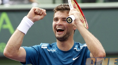 דימיטרוב חוגג ניצחון מפתיע (רויטרס)