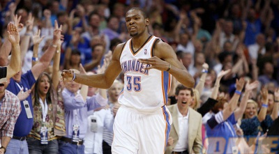 קווין דוראנט. הפרשמן הראשון שנבחר  (רויטרס)