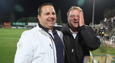 רן בן שמעון ואיזי שירצקי (עמית מצפה) רן בן שמעון ואיזי שירצקי (עמית מצפה)