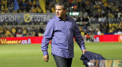 ניר לוין הערב בבלומפילד.  (יוסי ציפקיס)