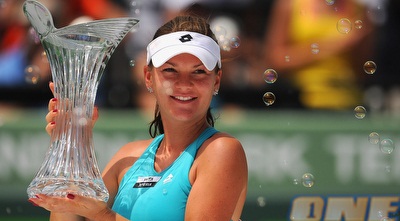 רדוונסקה עם התואר (GettyImages)