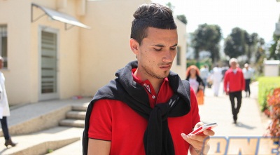 עלי חטיב. &qout;אני מאחלו לו החלמה מהירה&qout; (עמית מצפה)