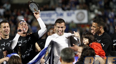 אבוחצירא עם סולארי. (יוסי ציפקיס) אבוחצירא עם סולארי. (יוסי ציפקיס)