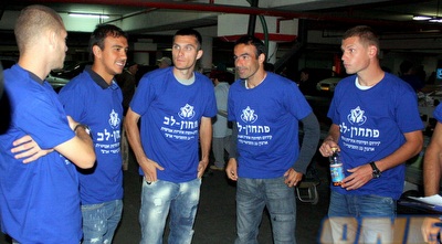 קסטוטיס איבסקיביצ´יוס, כפיר אדרי, ננאד מרינקוביץ´, פדרו גלבאן (משה חרמון)