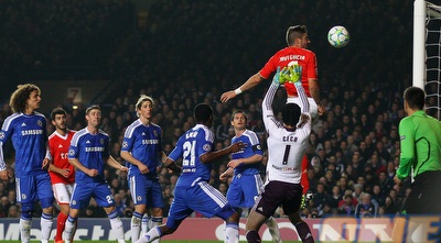 גארסיה נוגח פנימה (GettyImages)