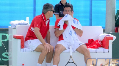 פרדריקו ז´יל ומאמנו (יניב גונן)