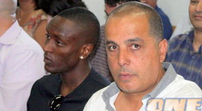 עמוס לוזון ודני פרדה בבית הדין. עונש כבד (משה חרמון) עמוס לוזון ודני פרדה בבית הדין. עונש כבד (משה חרמון)