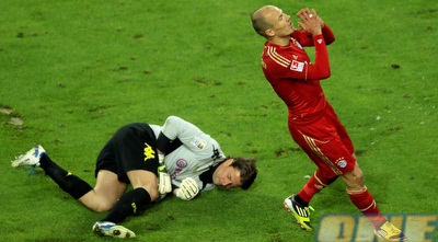 וויידנפלר עם הכדור, רובן לא מאמין (GettyImages)