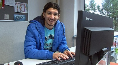 אלמוג כהן. יחזור מוקדם מהצפוי, אך קבוצתו הפסידה 2:1