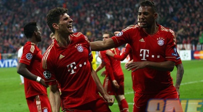 גומז חוגג שער ניצחון (GettyImages)