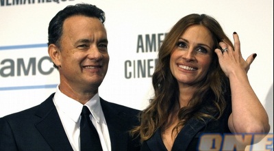 ג´וליה רוברטס וטום הנקס (רויטרס) ג´וליה רוברטס וטום הנקס (רויטרס)