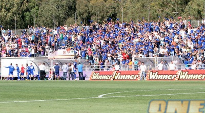 אוהדי בני לוד, שדאגו לתפאורה נהדרת בווינטר (חגי ניזרי)