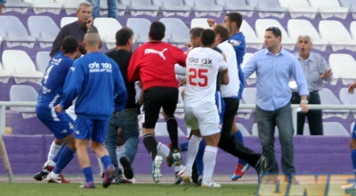 המהומות בסיום המשחק (חגי ניזרי)