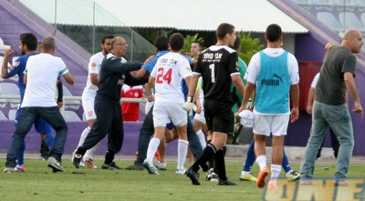 המהומות בסיום המשחק (חגי ניזרי)