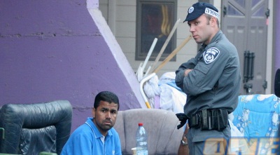 סלימאן אזברגה לאחר האירועים הקשים (חגי ניזרי) סלימאן אזברגה לאחר האירועים הקשים (חגי ניזרי)