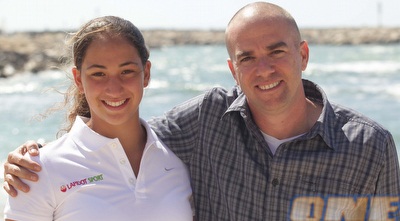 שחר טיבי עם הספונסר, קובי לפידות (פאביאן קולדורף)