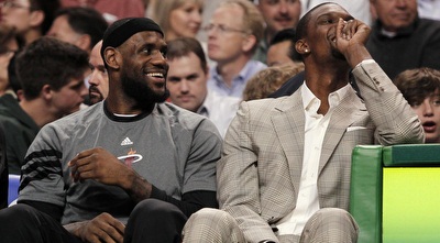 בוש וג´יימס (רויטרס)