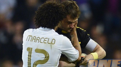 קסיאס ומרסלו נפרדים מליגת האלופות (רויטרס) קסיאס ומרסלו נפרדים מליגת האלופות (רויטרס)