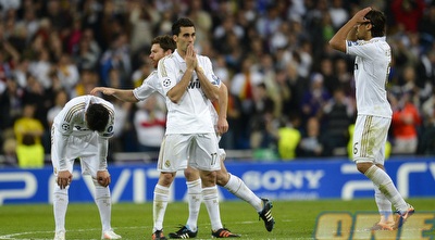 שחקני ריאל מאוכזבים (רויטרס) שחקני ריאל מאוכזבים (רויטרס)