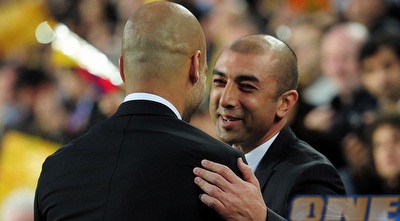 רוברטו די מתיאו ופפ גוארדיולה (GettyImages) רוברטו די מתיאו ופפ גוארדיולה (GettyImages)