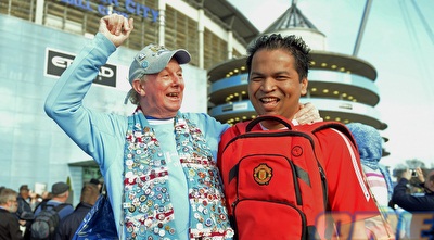 אחווה עירונית לפני המשחק (GettyImages)