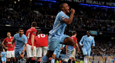 ורץ לחגוג עם האוהדים (GettyImages)