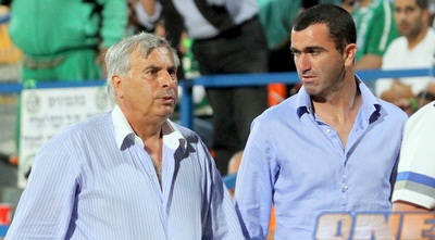 יוסי מזרחי ושי הולצמן. &qout;הקבוצה הטובה יותר ניצחה&qout; (יניב גונן)