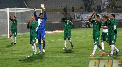 שחקני חיפה חוגגים (חגי ניזרי)