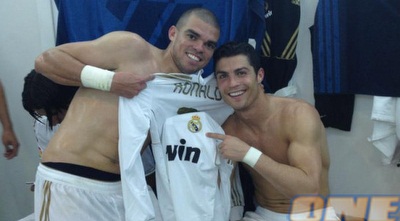 רונאלדו ופפה חוגגים אליפות. לא מרגשת כמו של יובנטוס