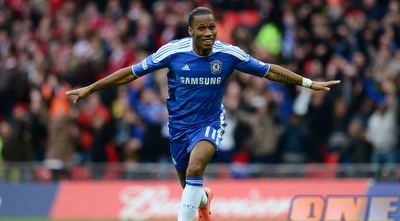 דידייה דרוגבה חוגג (GettyImages)