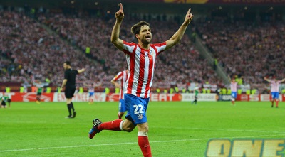 דייגו חוגג ניצחון גדול בבוקרשט (GettyImages)