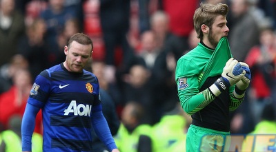 וויין רוני ודוד דה חאה המומים (GettyImages)