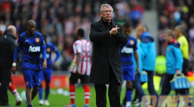 פרגוסון מאוכזב לאחר איבוד האליפות (GettyImages)