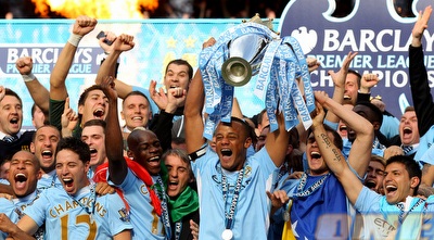 סיטי חוגגת תואר (רויטרס)