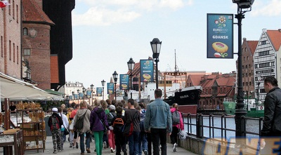 גדנסק, על גדות נהר הוויסלה (ליאור טימור)