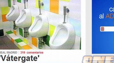 התמונה שפירסם &qout;אל מונדו דפורטיבו&qout; מהשירותים בברנבאו (ONE)