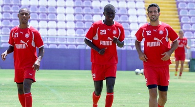 בלסטרה, ממאדו וקסאני באימון (יניב גונן) בלסטרה, ממאדו וקסאני באימון (יניב גונן)